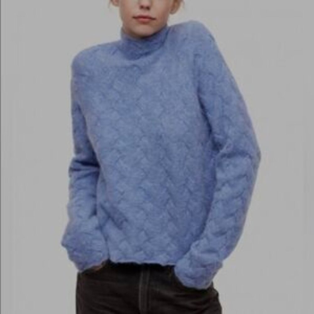 Wildred Free Aritzia Alpaca Blend Turtleneck Sweater (Women's XS)